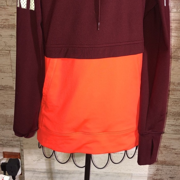 Pink Victoria’s Secret ultimate neon sweatshirt size small orange and ma… - Picture 6 of 8